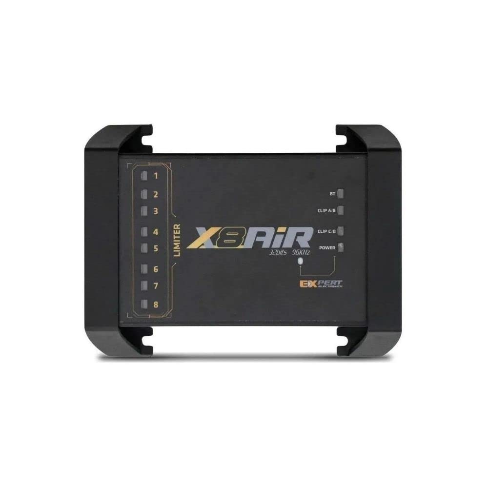 8 Channel Car Audio Processor Controlled via Bluetooth Mobile App